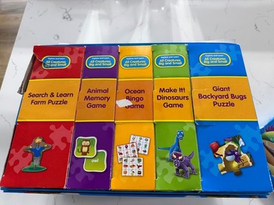 The Learning Journey Puzzle & Games Treasure Chest - Explore and Learn 5 Boxes