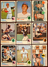 1973 Topps HOF Lot (9) Aaron Ryan Clemente Munson Carlton Perez BWill MORE! L/M