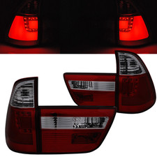 LED R�ckleuchten Set Rot-Smoke f�r BMW X5 SVU E53 09.1999-10.2003 Lightbar