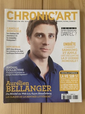 Chronic'Art Nr. 78 * Aurélien Bellanger / Animal Collective * Oktober 2012