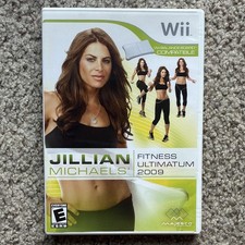 Majesco Jillian Michaels Fitness Ultimatum 2009 Manual Included Wii NTSC-U/C E
