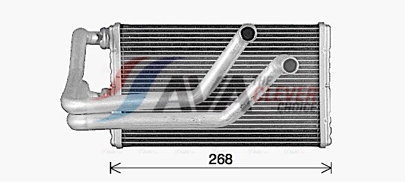 Fits AVA MT6287 AIR HEATER MITSUBISHI LANCER (2007) 1.8 MIVEC  ⭐UK Stock⭐