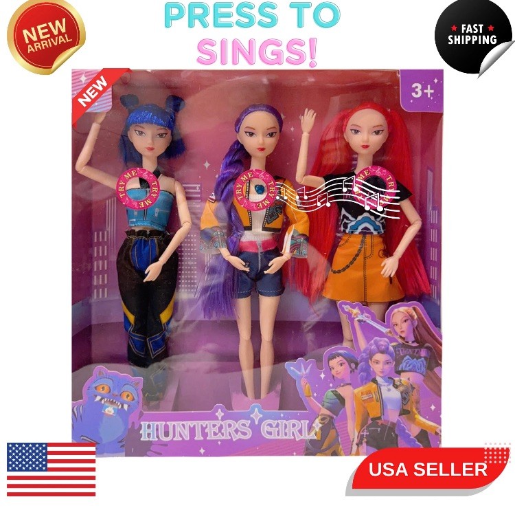 Set Sings 11.8" Figures Usa Seller Fast Ship