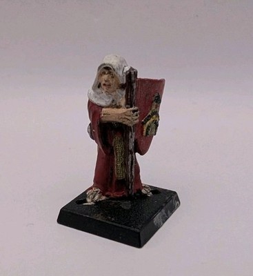 Warrior Monk Miniatur The Lichemaster Series Games Workshop 1986 Vintage Rare 