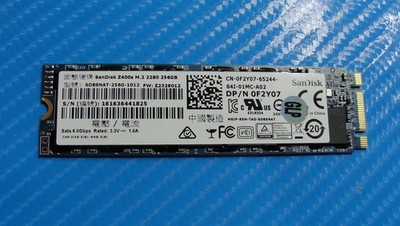 Dell 13 7368 SanDisk 256GB M.2 SATA SSD SD8SNAT-256G-1012 F2Y07