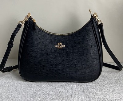 バッグ COACH leather one shoulder bag black COACH Jet Shoulder Bag | Dillard's