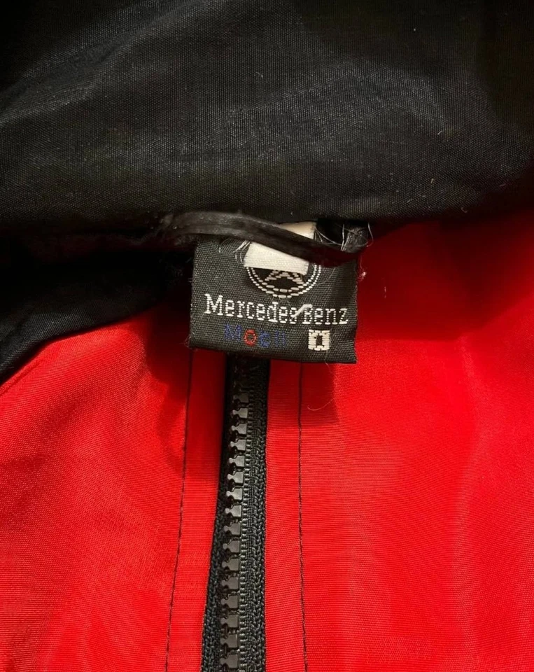 Chaqueta de carreras McLaren Mercedes-Benz Santander Fórmula 1 ropa de archivo años 90 Foto 3 de 3