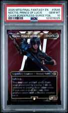 2025 MTG FINAL FANTASY #0546 NOCTIS, PRINCE OF LUCIS PSA 10