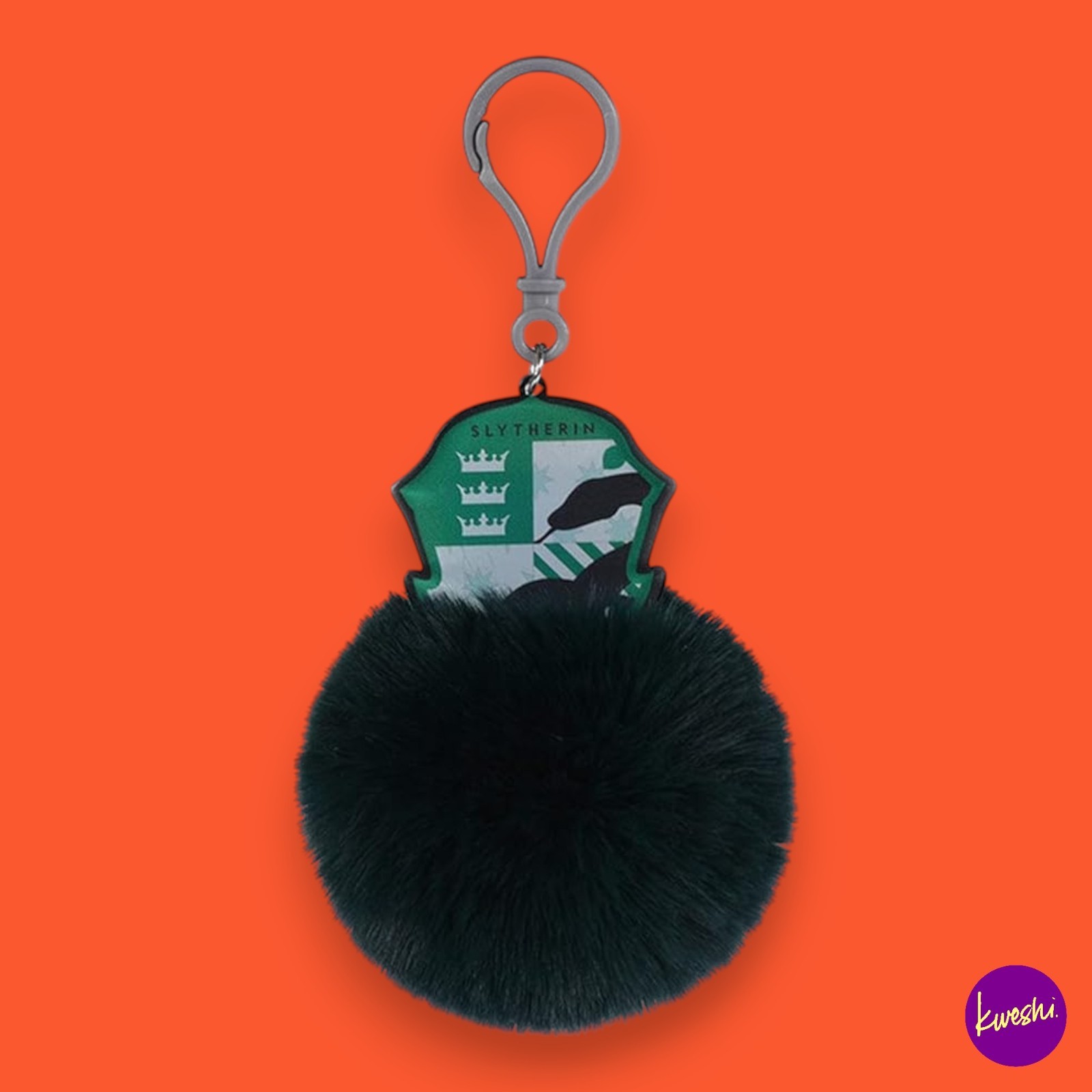 PYRAMID INTERNATIONAL Harry Potter Bag Charm, Slytherin Pom-Pom, Green