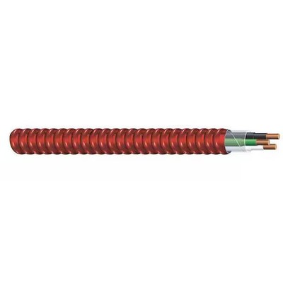 Southwire 55469002 Metal Clad Building Cable, Mc; Fplp, 14 Awg, 2C With Ground