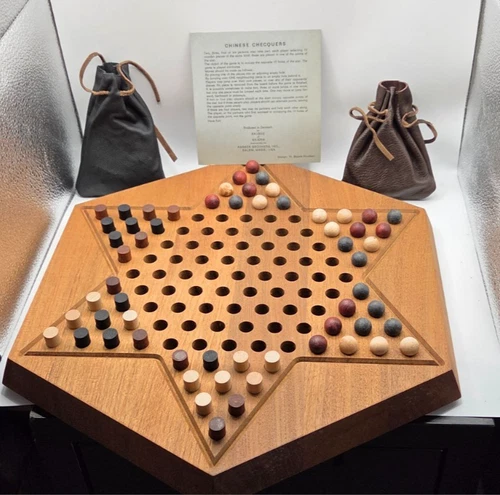 Chinese Checkers by Skjode of Skjern Exclusive for Parker Brothers Vintage #1063