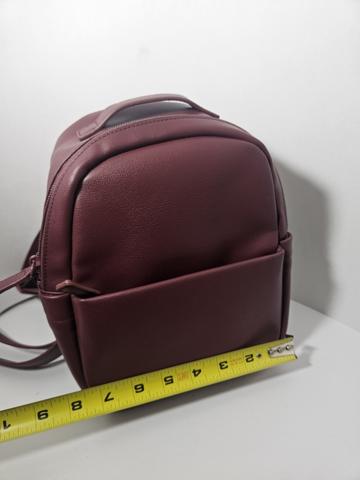 Beis The Essential Mini backpack In Burgundy - image 10