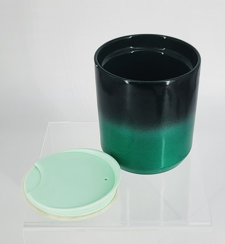Starbucks Green Two-Tone 8 oz Ombre Ceramic Tumbler New - Picture 4 of 7