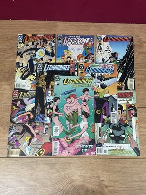 Bundle of 9 Legionnaires DC Comics Comic Book Job Lot