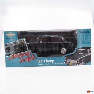 American Graffiti - 1955 Bob Falfa's 55 Chevy black 1:18 scale