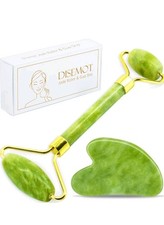 Jade Roller and Gua Sha Facial Tools Set Skin Care Face Roller for Puffiness