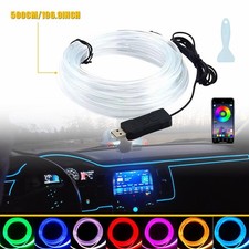 Led Car Interior Strip Light Atmosphere Neon Glow App-control Ambient Light Kit Led Car Interior Strip Light Atmosphere Neon Glow App-control Ambient Light Kit
