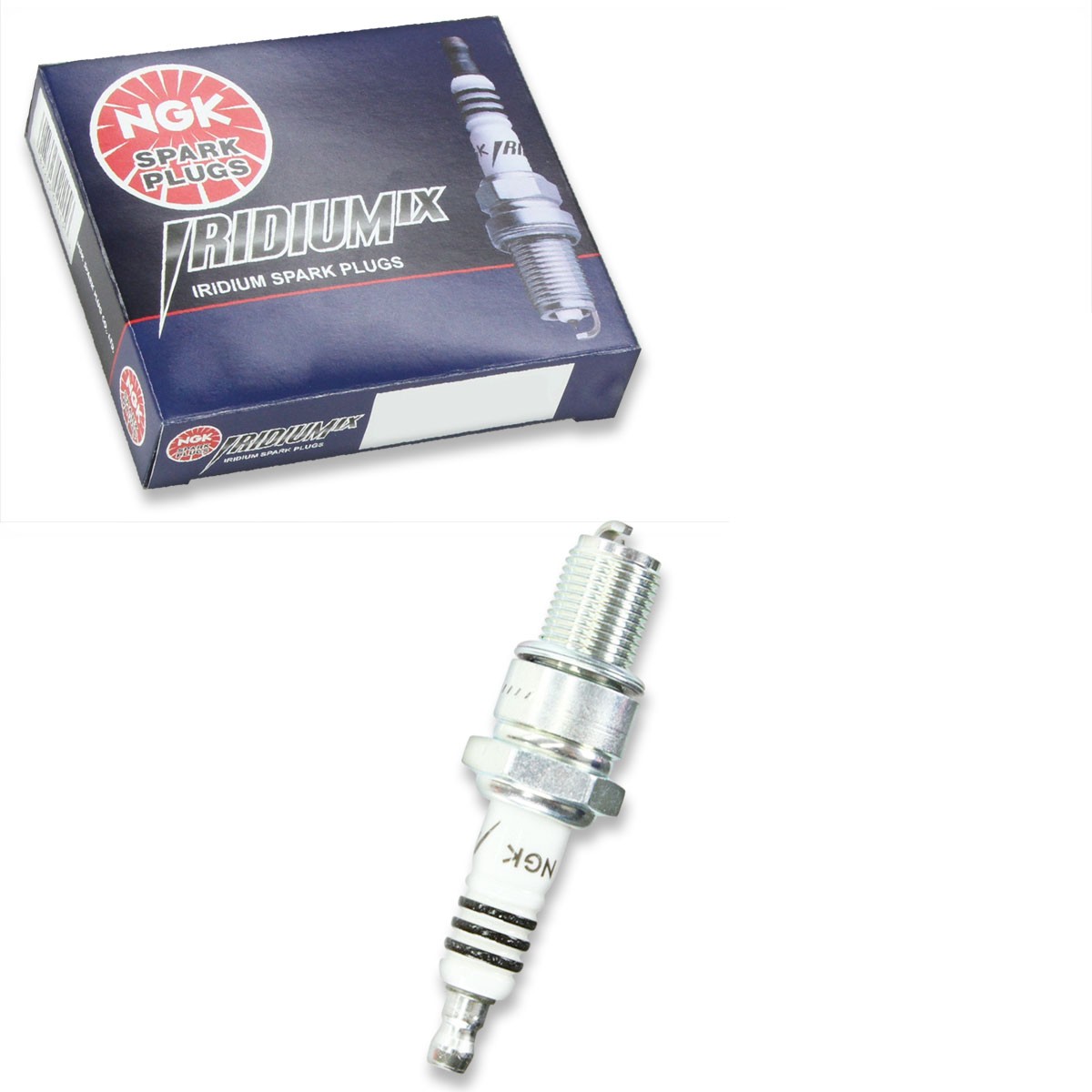 1pc NGK 6801 Iridium IX BR10EIX Motorcycle Spark Plug Tune Up Kit Set di