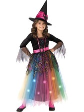 Spider Witch Light Up Child Costume
