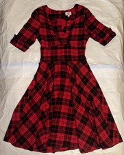 Delores Swing Dress (US Size Large / 10-12) by Unique Vintage (1950s style)