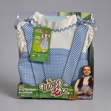 Jakks Pacific The Wizard Of Oz Dorothy Blue Dress Child 4-6X Ages 3 Costume