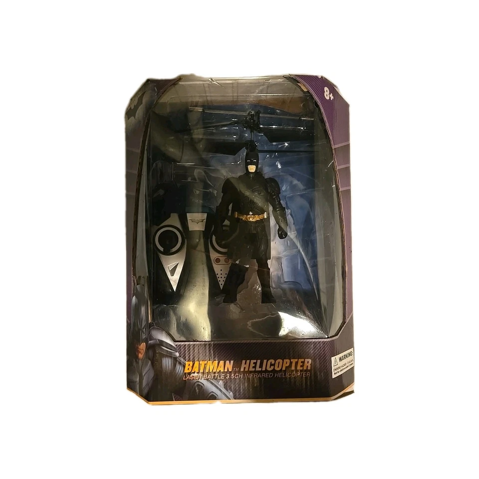 Marvel BATMAM World Tech Toys Batman Helicóptero Láser Navidad Cumpleaños Regalo Foto 2 de 4