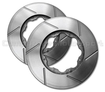 295MM x 28MM x 8 Bolzen X 50mm Pad X 6.5  Pcd   Bremsscheiben Gerillt Paare