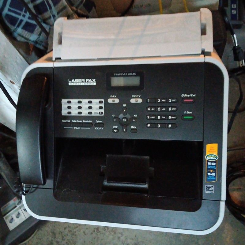 Brother IntelliFAX Model 2840 All in One Printer Fax Machine