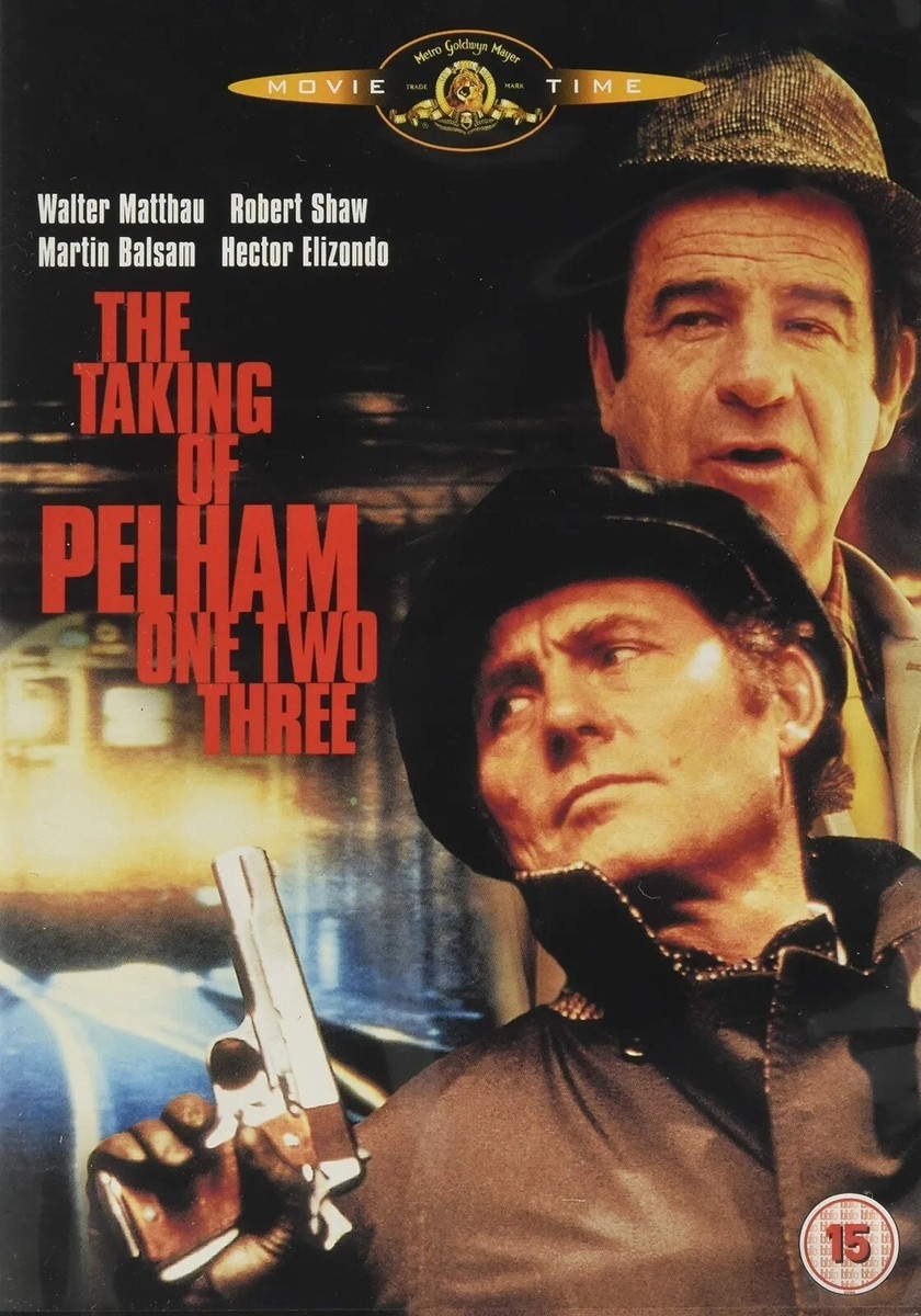 The Taking of Pelham One Two Three 1974 DVD Walter Matthau Robert