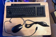 Apple Black Keyboard II Mouse ADB Cable Macintosh TV M0487 M2706