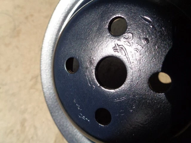 Bomba de agua AMC Javelin años 70 polea de correa única S restaurada 343 401 Jeep Foto 2 de 3