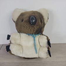 Dakin Koala Bear plush w/Blue Chain Vintage 9.5" stuffed 1968 NICE 
