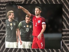 England Gary Cahill Autographed Signed 11x14 Photo COA #1