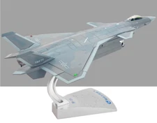 1:48 43CM  J-20 Stealth Fighter Jet Diecast Airplane Military Aircraft Model