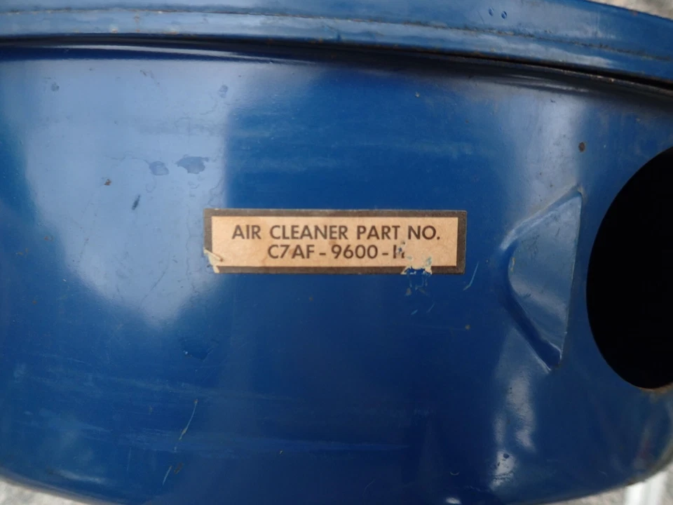 Ford 289 1964-68 montaje filtro de aire ¡Nuevo de Lote Antiguo! C7AF-9700-H respirador, tapa Foto 3 de 4