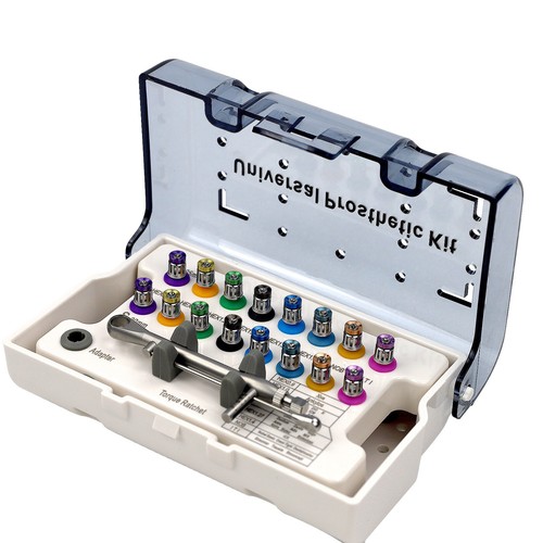 Kit de herramientas de implante dental para restauración protésica universal - Imagen 5 de 11