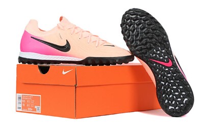 Nike Men Phantom GX II Pro TF Cleat Soccer Pink Futsal Boot GYM