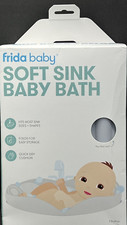 FridaBaby Soft Sink Baby Bath Tub in Light Grey 0-24 Months 20lbs Brand New.