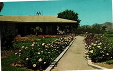 1970 Roy Roger's Apple Valley Inn Vintage Postcard Posted Exterior View