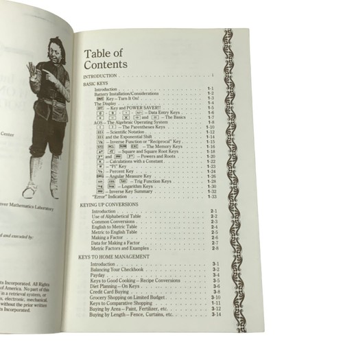 The Great International Math On Keys Book Texas Instruments 1976 Paperback - Picture 4 of 8