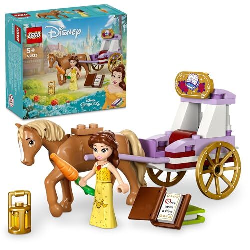 Prinzessin Belle Make-up-Tasche – Inspiriert Von „Die Schöne Und Das Biest“, 23,5x17 Cm, Baumwolle-Leinen