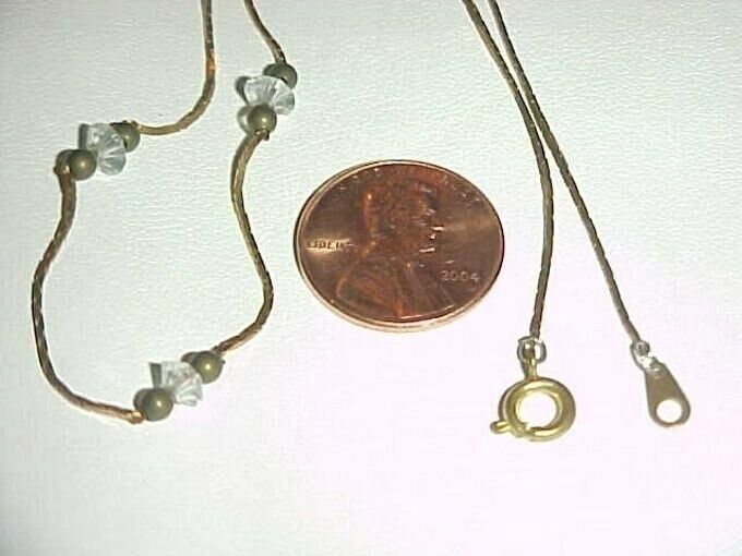 VINTAGE AUSTRIAN CRYSTAL BEADED DECO BRASS 16 VINTAGE AUSTRIAN CRYSTAL BEADED DECO BRASS 16