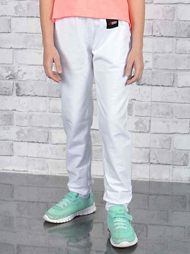 Fabric Pants Leisure Training Sports Jogging Girls Children 30320 - Picture 2 of 41