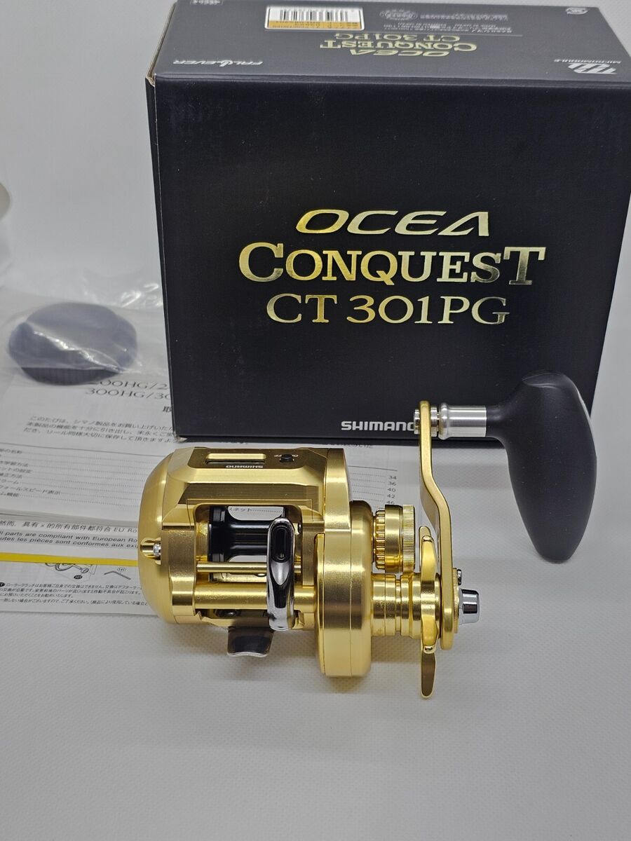 Shimano 18 OCEA CONQUEST CT 301PG Left Gear:4.8 Casting Reel Shimano 18 OCEA CONQUEST CT 301PG Left Gear:4.8 Casting Reel