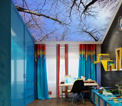 3D Branch Forest 1107 WallPaper Murals Wall Print Decal Wall Deco AJ WALLPAPER