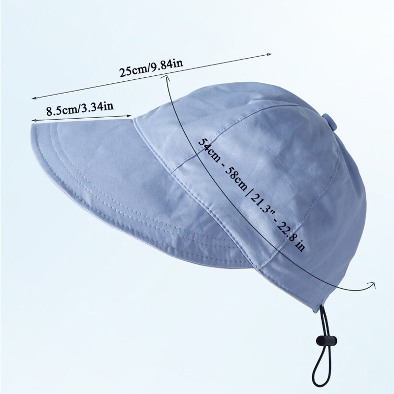 APL Cappelli parasole coulisse cappelli cappello da sole pescatore cappuccio largo tesa 