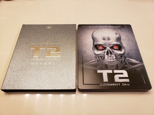 *DING* Terminator 2 T2 Judgment Day STEELBOOK Embossed KimchiDvd (Blu-ray Korea) - Picture 5 of 12