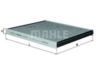 Knecht Mahle Innenraumfilter Pollenfilter Aktivkohlefilter Lak 361