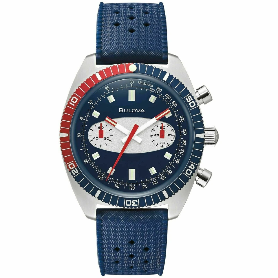 BULOVA CRONOGRAFO SERIE ARCHIVIO OROLOGIO UOMO 98A253