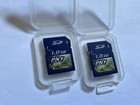 Lot of 2pcs 1gb Pny Sd Secure Digital Memory Card for Sd Nikon Canon Cameras